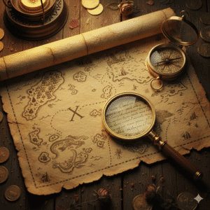 L'art de la carte au trésor,Carte au trésor,Dessiner une carte au trésor,Faire carte au trésor,Enfant,Modèle carte au trésor,Gratuit,Chasse au trésor, Jeu de piste,Carte ancienne