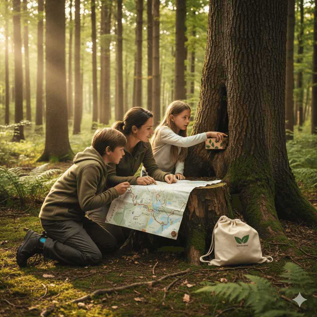 Cacher des messages dans la nature : l&rsquo;aventure respectueuse pour vos grands jeux